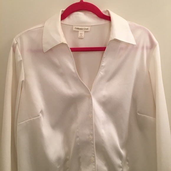 Coldwater Creek Tops - Coldwater Creek Fitted Button Down